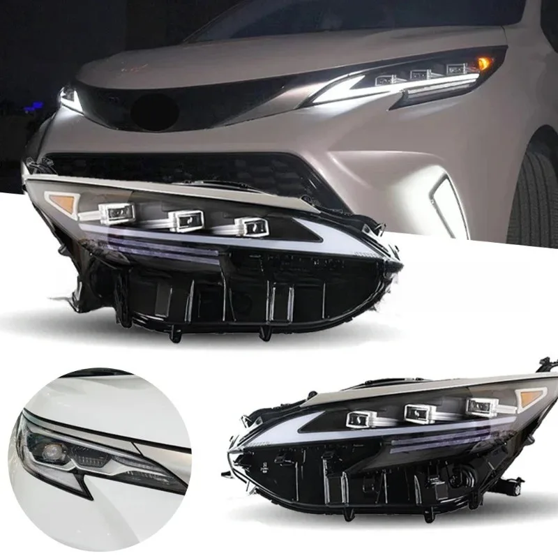 Suitable for front photo SIENNA LED large car modification large accessories