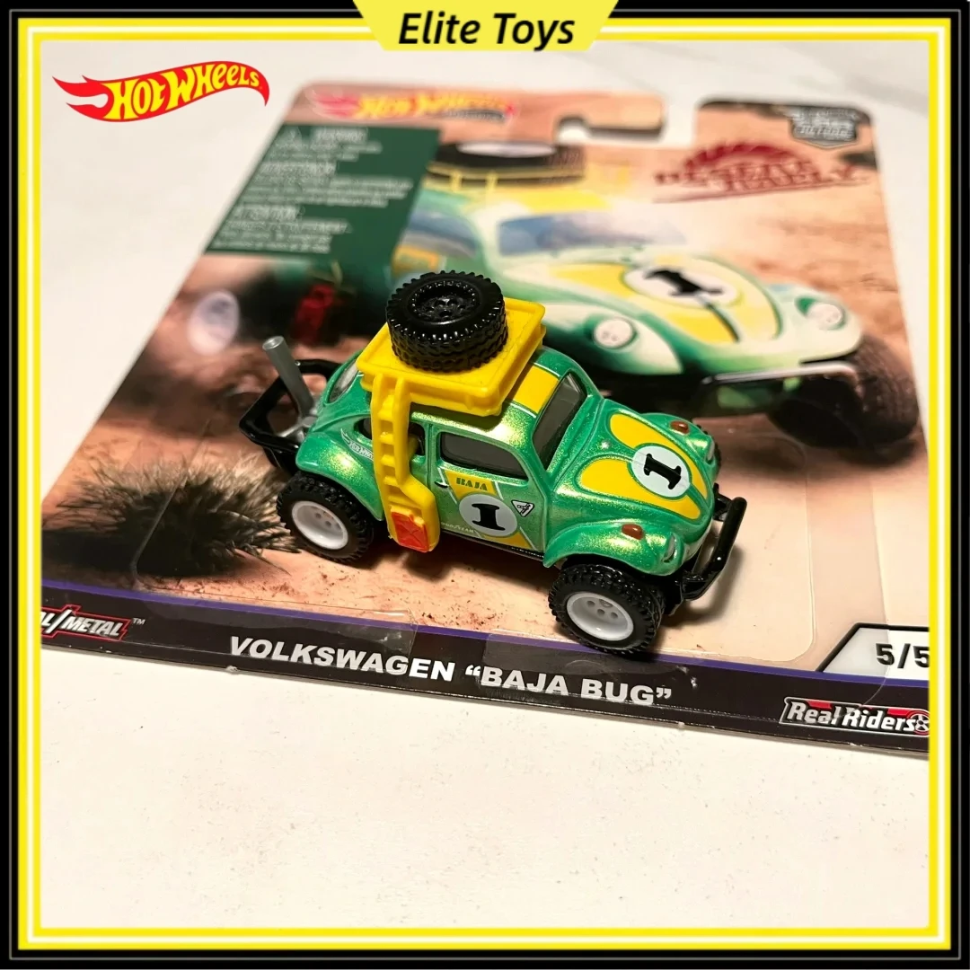 

Hot Wheels Premium Desert Rally 1:64 Литой под давлением автомобиль из сплава Volkswagen Baja Bug Коллекционная модель игрушки для мальчиков и взрослых фанатов