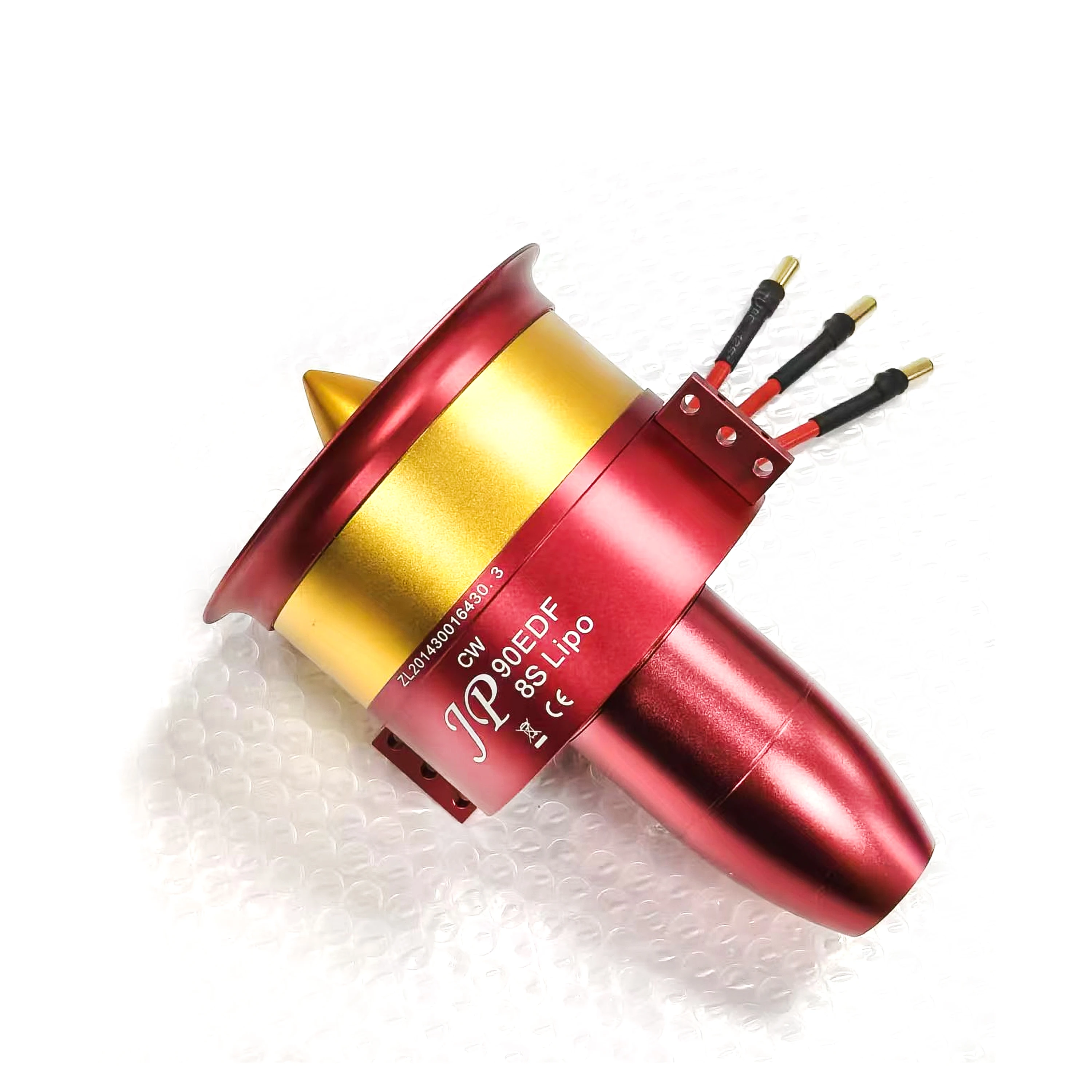 EDF Full Metal Ducted Fan JP 90mm EDF 6S 8S 10S 12S Lipo for RC