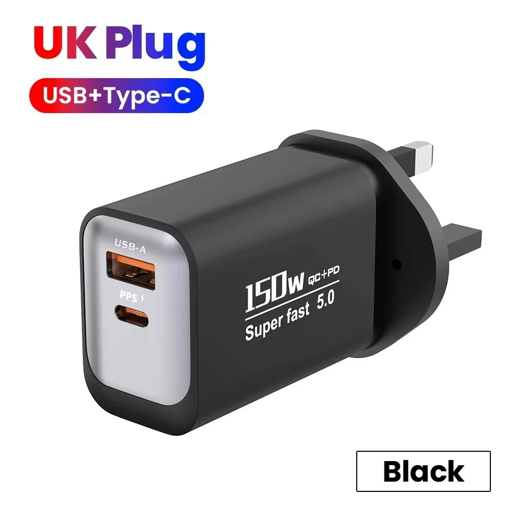 carregador-de-2-portas-150w-eu-us-uk-pd-qc30-adaptador-de-carregamento-rapido-usb-a-c-para-huawei-xiaomi-samsung