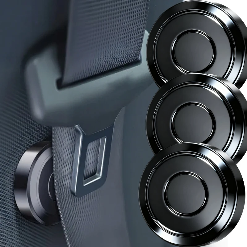 Seat Buckle Holder Car Seatbelt Magnetic Fastener Safety Belt Locking Stabilizer Tool for Adults Travel Truck Car Sedan Airplane