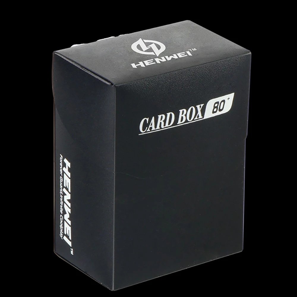 80 + Card Deck Box PP Materiaal Draagbare Veel Kleur TCG Kaarten Case voor MTG/YGO/TCG verzamelen PP Opslag