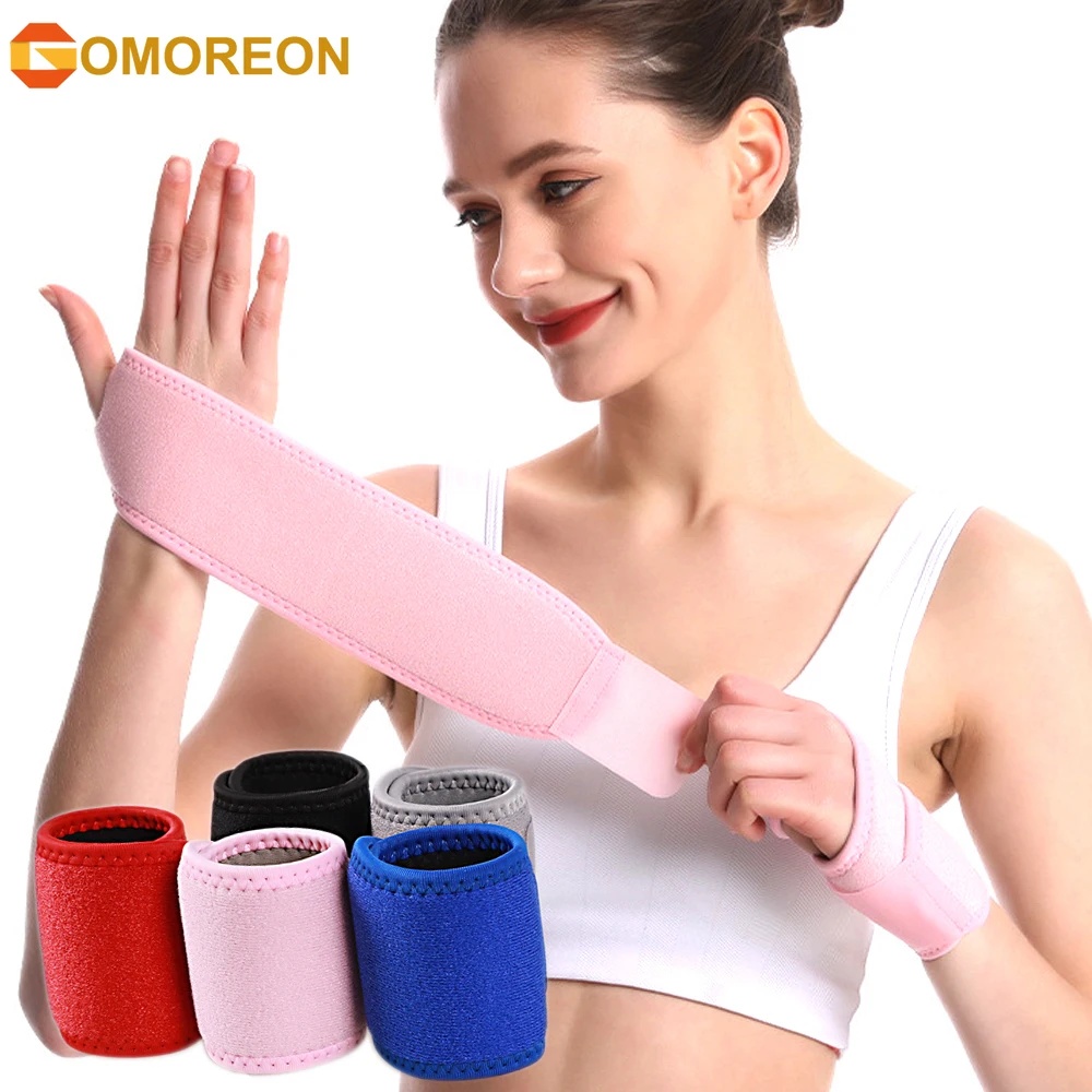 GOMOREON Wrist Brace Adjustable Wrist Support Splint for Wrist Pain, Carpal Tunnel, Arthritis, Tendonitis, RSI, Sprain