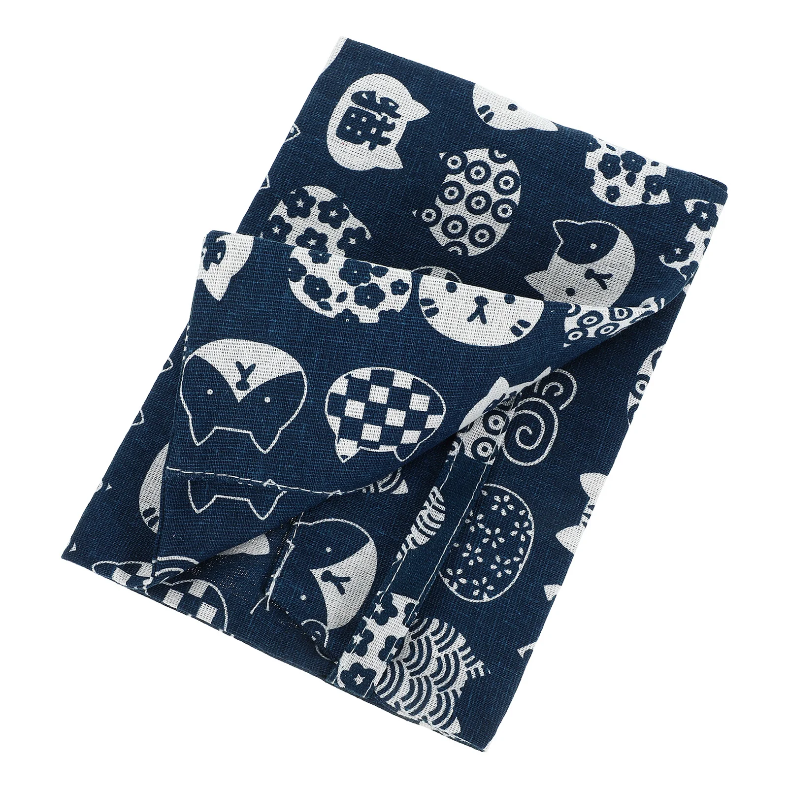 Cover Protective Sleeve Wear-Resistant Cloth Decorative Pattern Reusable For Textbooks Notebooks Diaries Students Book