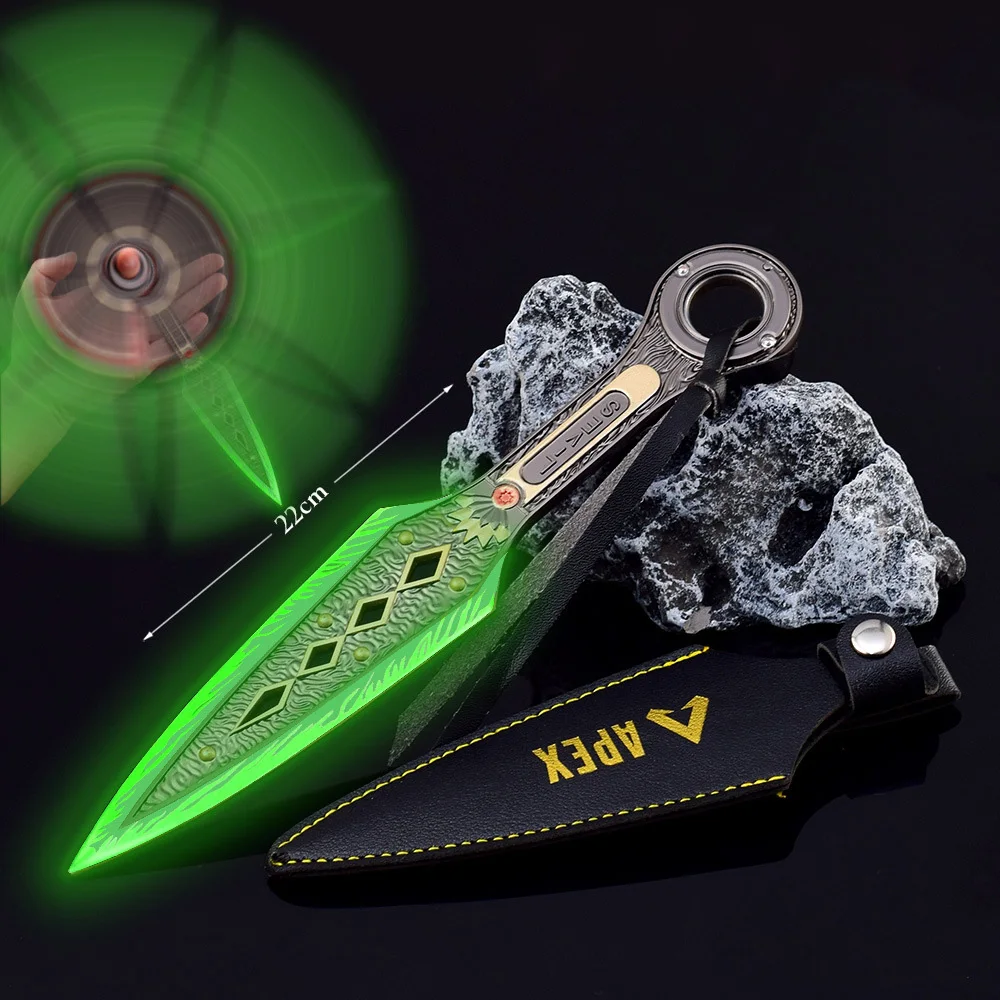 Apex Legends Heirloom Wraith Kunai 22 センチメートル合金金属ナイフ
