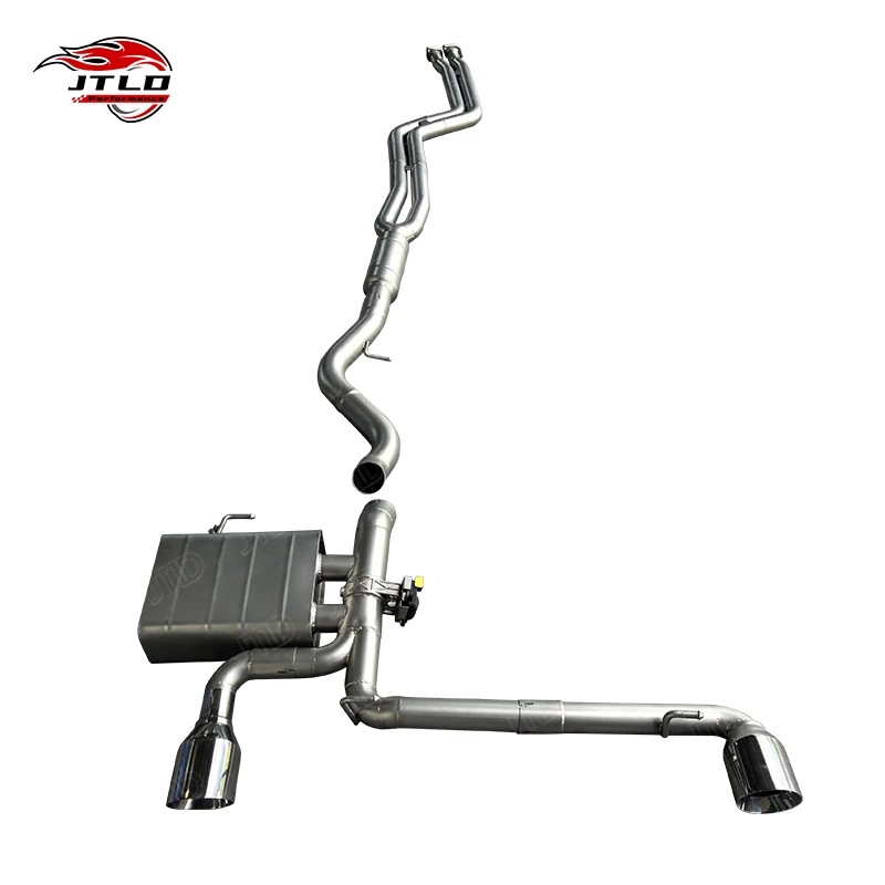 

304 Stainless Steel Exhaust Catback Valved Exhaust System for 325i E90