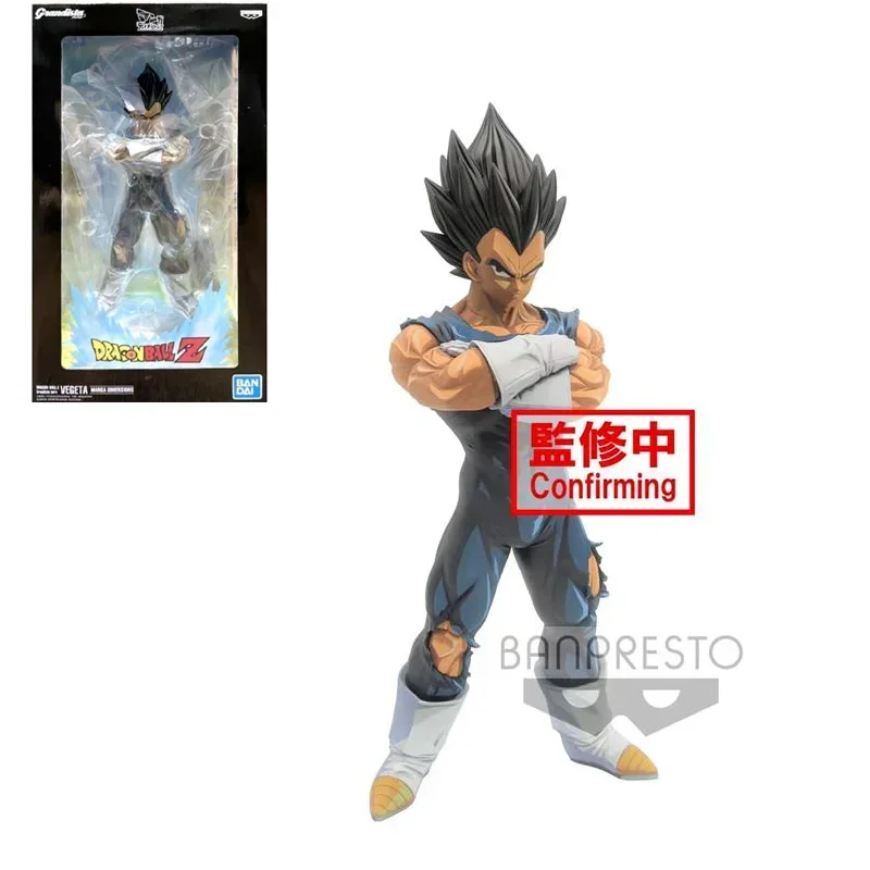 

Bandai Grandista Nero Dragon Ball Z Vegeta IV Bejita Yonsei Anime Action Figure Comic Color Model Ornaments Gift For Children