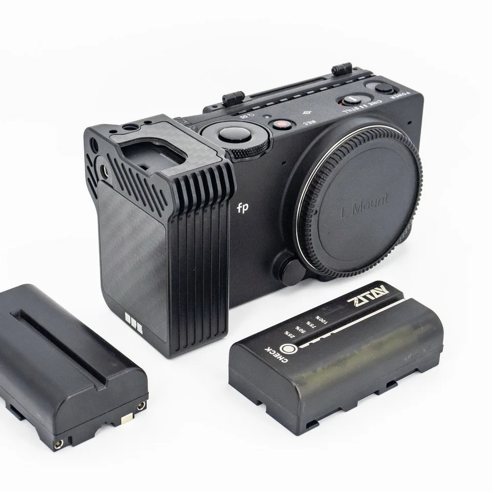 Dpl sigma fpbh2バッテリーグリップハンドルnpf 550/570 fp l右側