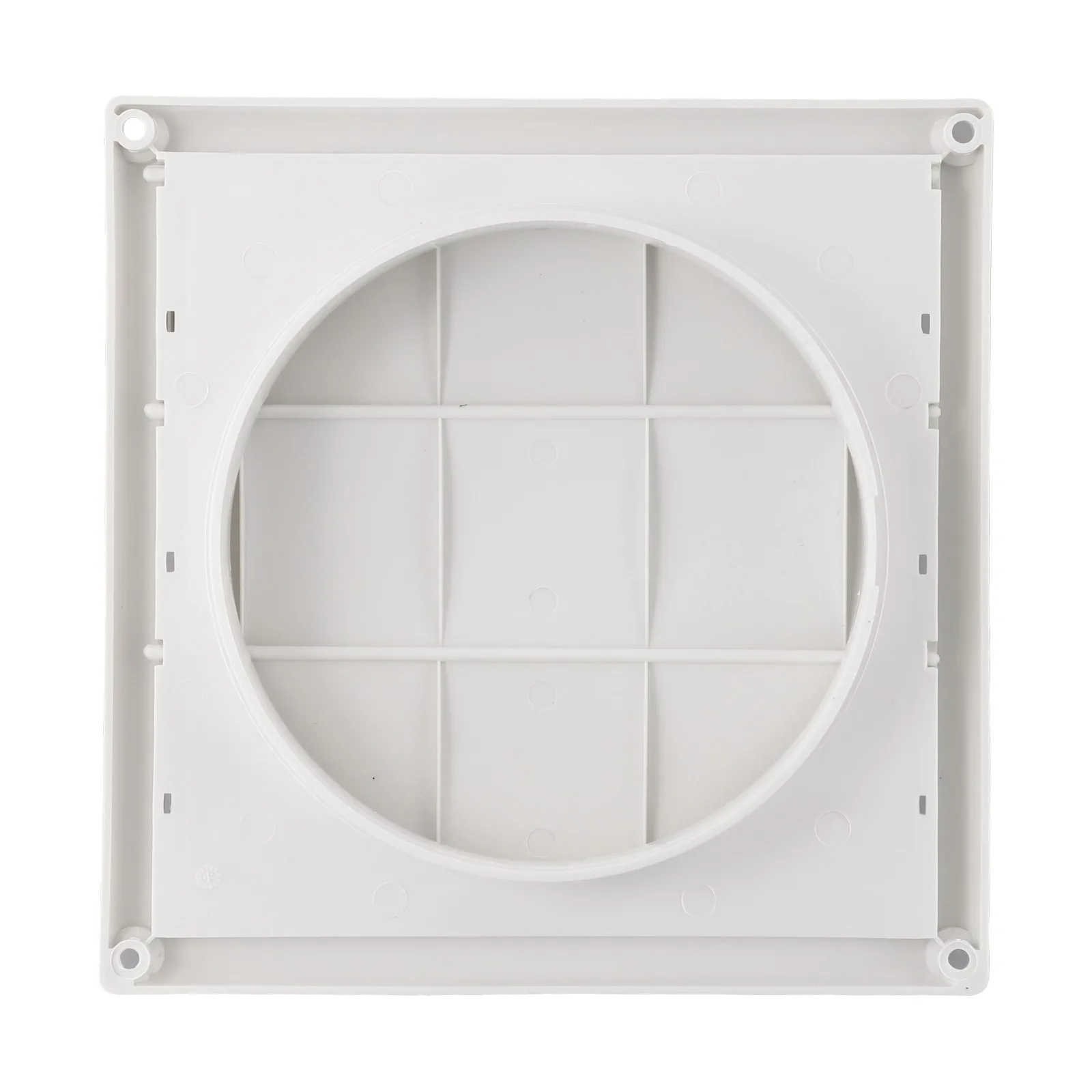 4 -6 Inch Air Vent Grille Ventilation Cover Plastic Wall Grilles Duct Heating Cooling Vents With 3 Flaps Air Outlet Ventilation