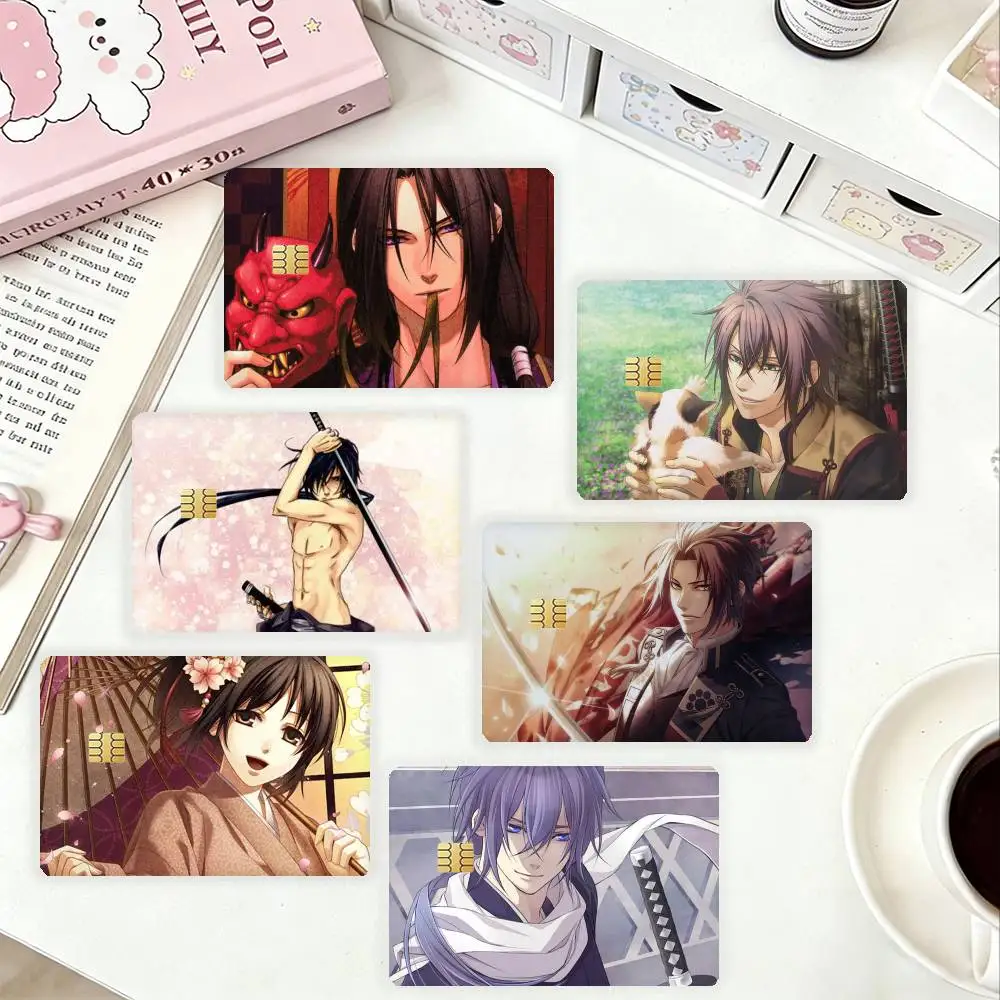 

Hakuouki HD Waterproof Card Skins Protective Stickers for Credit Bank Game Cards