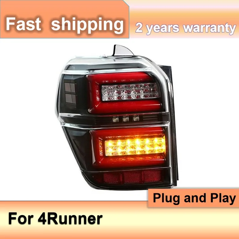 Car Accessories for Toyota 4runner Taillamp 2010-2020 4 Runner Tail Lights DRL Fog Brake Reversing Turn Signal