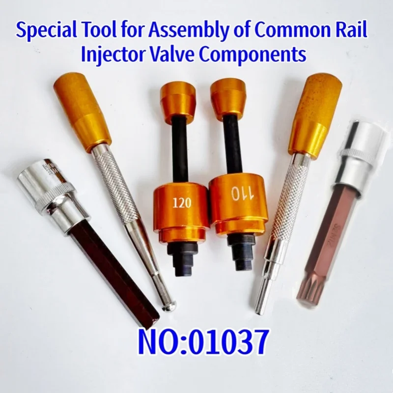 

Инструмент для установки и снятия уплотнительных колец и клапанов форсунок Common Rail для 0445110 0445120