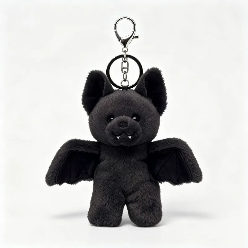 2027 New Bats Plush Keychain Cute Vampire Plush Toy Soft Bag Accessory Fashionable Backpack Pendant Birthday Gift