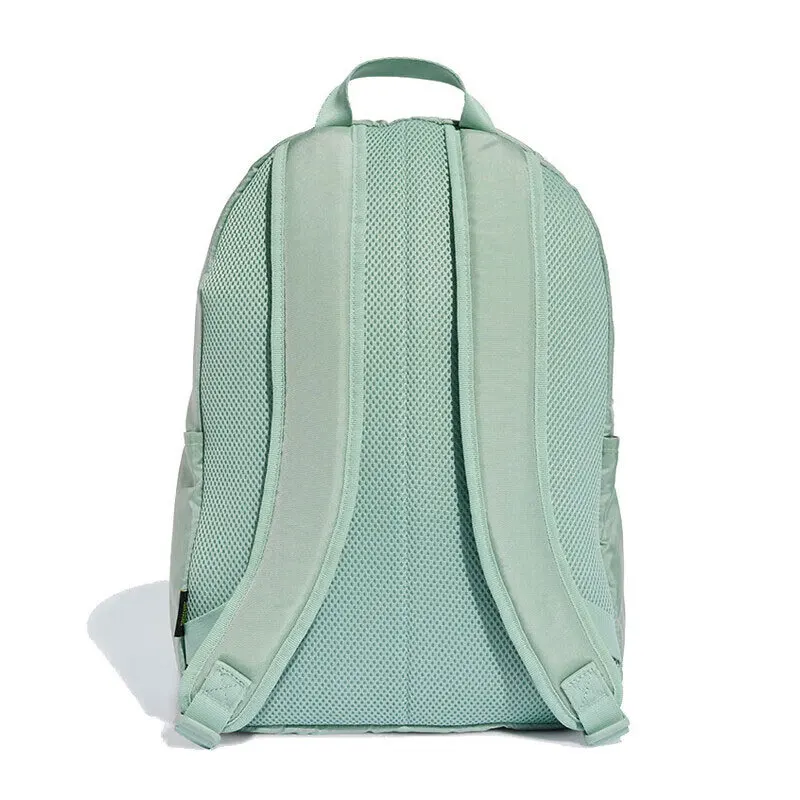 

Adidas Originals Light Green Backpack Durable Spacious with Multiple Pockets for Students Travel