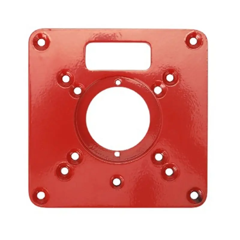 ABFI For Woodworking Multifunctional Router For Table Insert Plate-For Table Saws& Wood Plate Machines-4 Cover Plates Included