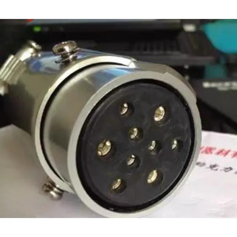 

Ultrasonic testing machine X-ray testing machine accessories imitation Japanese nine core plug aviation plug