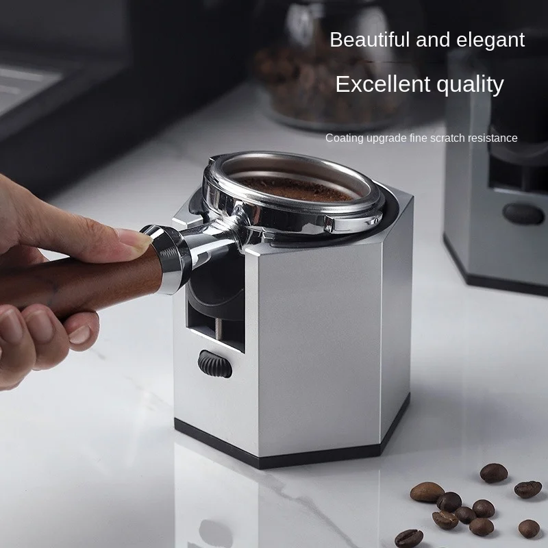 Coffee powder press seat espresses, aluminum alloy handle support frame, powder press, pressure filler 51mm, 58mm universal