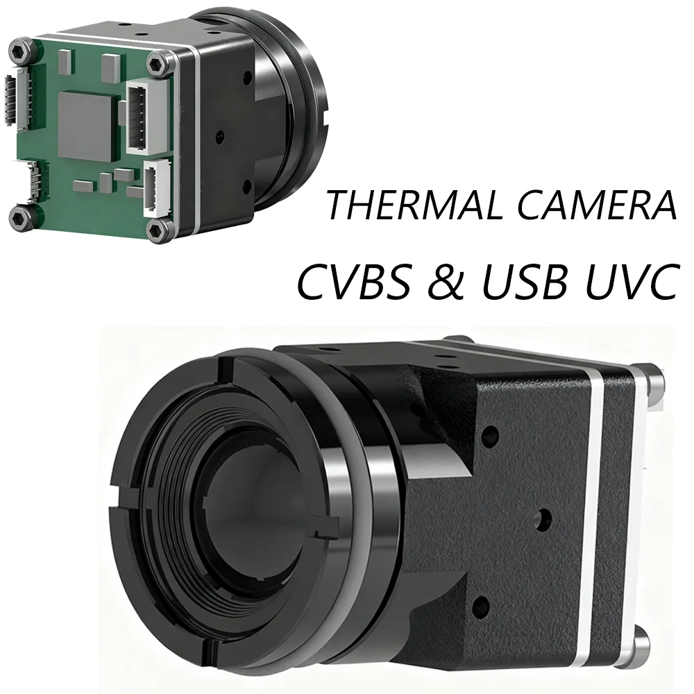 Инфракрасная тепловизионная камера БПЛА 640x512, 60 Гц, 384x288, без охлаждения VOx LWIR, 22,8 г,,-40 ° C~80 ° C,-20V,256x192 FPV ИК-изображение