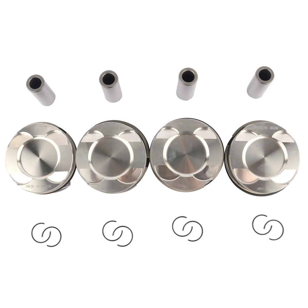 

4pcs Pistons Rings Car Engines accessories Φ84mm / CR 10:1 For BMW 328i 428i 528i X3 F30 F10 N20B20A 2.0T 11257640166 Car Part