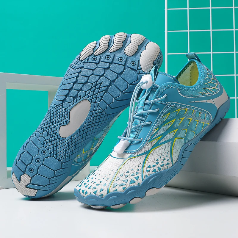 

Mens River Tracing Shoes Quick Drying Breathable Unisex Seaside Beach Barefoot Swimming Surfing Aqua Wading Beach Shoes for Man
