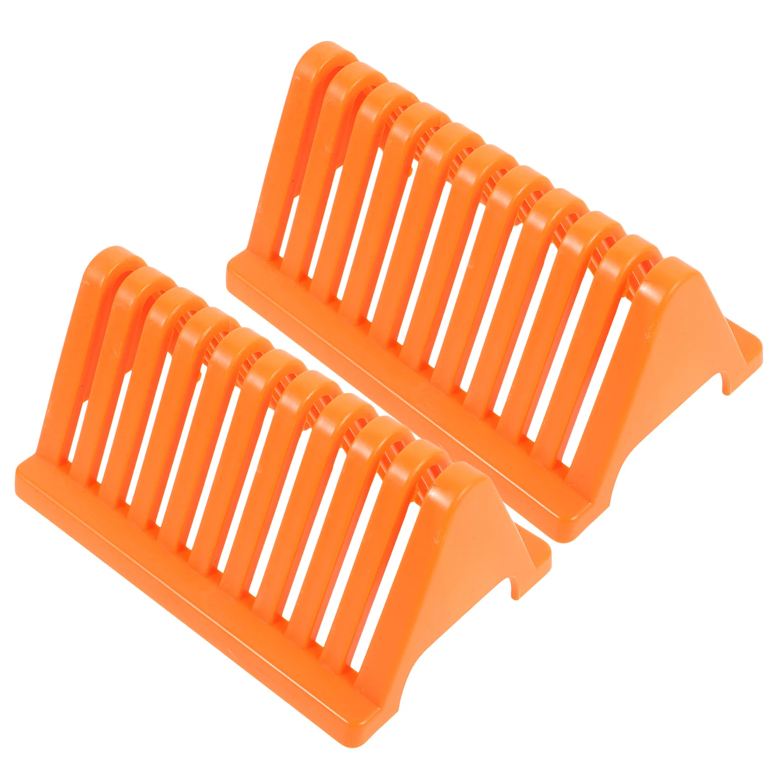 

2Pcs Microscope Slides Holder for Experiments Durable PP Material with Aesthetic Appeal Microscope Slides Staining Holder