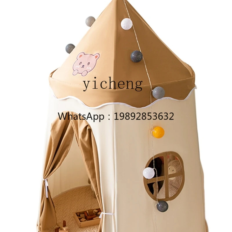 ZZ Kleines Baumknospen-Kinderzelt für den Innenbereich, für Zuhause, Jurtenhaus, Prinzessinnenspielzeug für Mädchen, kleines Haus