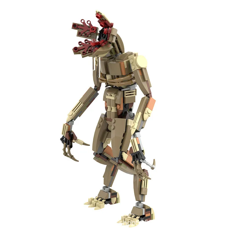 Demogorgon monstre modèle briques ensemble choses étranges Vecna horloge onze bricolage blocs de construction jouets cadeau de noël