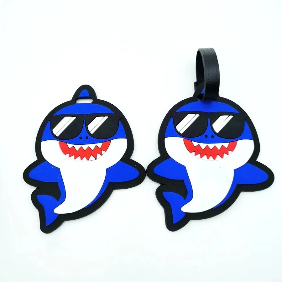 Cute Luggage Tags for Women Men, Travel Suitcase Tags Luggage Tags Series Identify Label Checked Baggage Anti-loss Tag