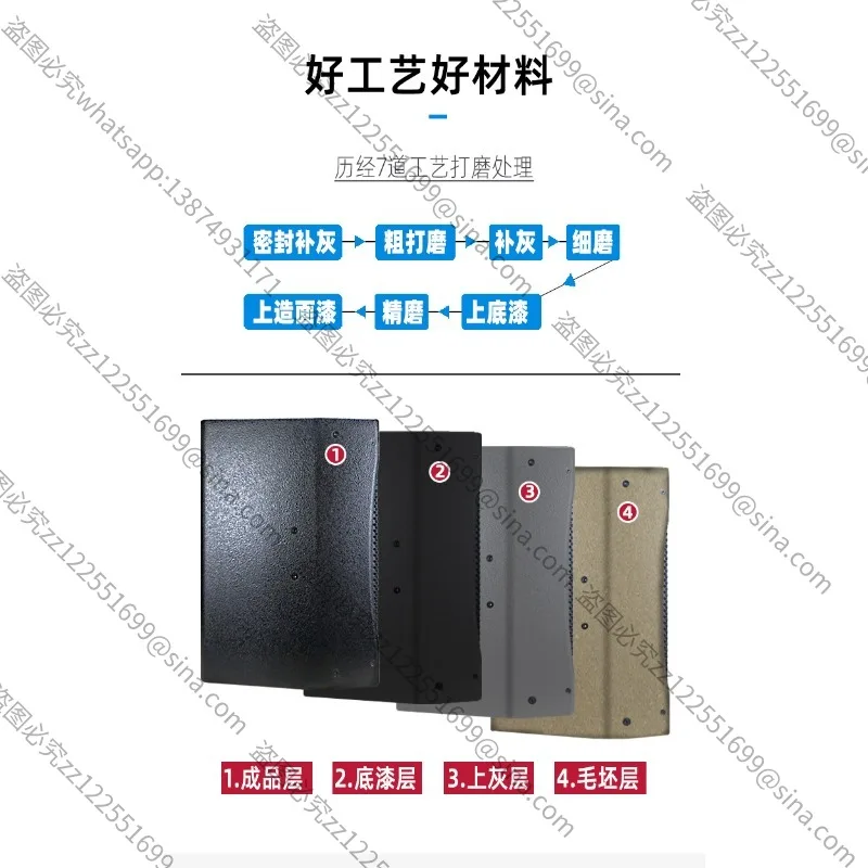 Suitable for Professional Two-point Full-range Backward Engineering KTV Club Home Stage 10-inch Single Speaker
