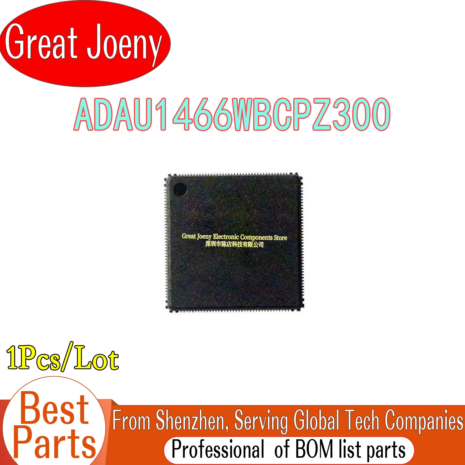 

100% New Original ADAU1466WBCPZ300 IC Chipset LFCSP-72