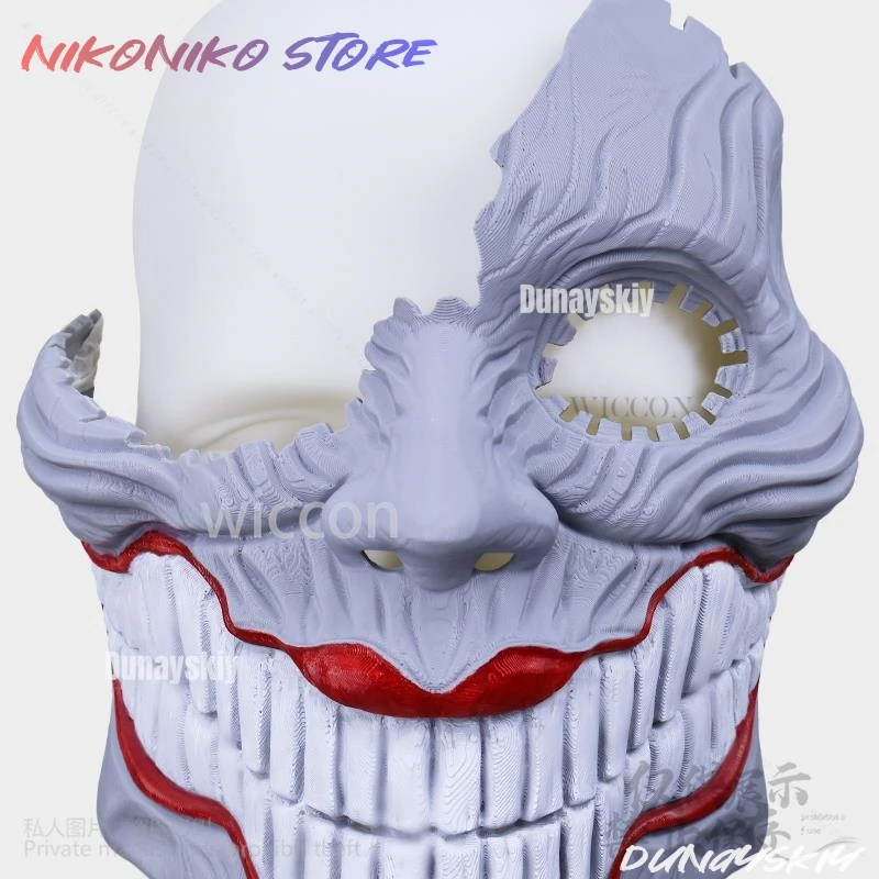 أنيمي Dandadan قناع ثلاثي الأبعاد الدعائم البلاستيكية الصلبة هدايا حفلات الهالوين وعيد الميلاد للنساء والفتيات كوسفسفري آيرا شيراتوري