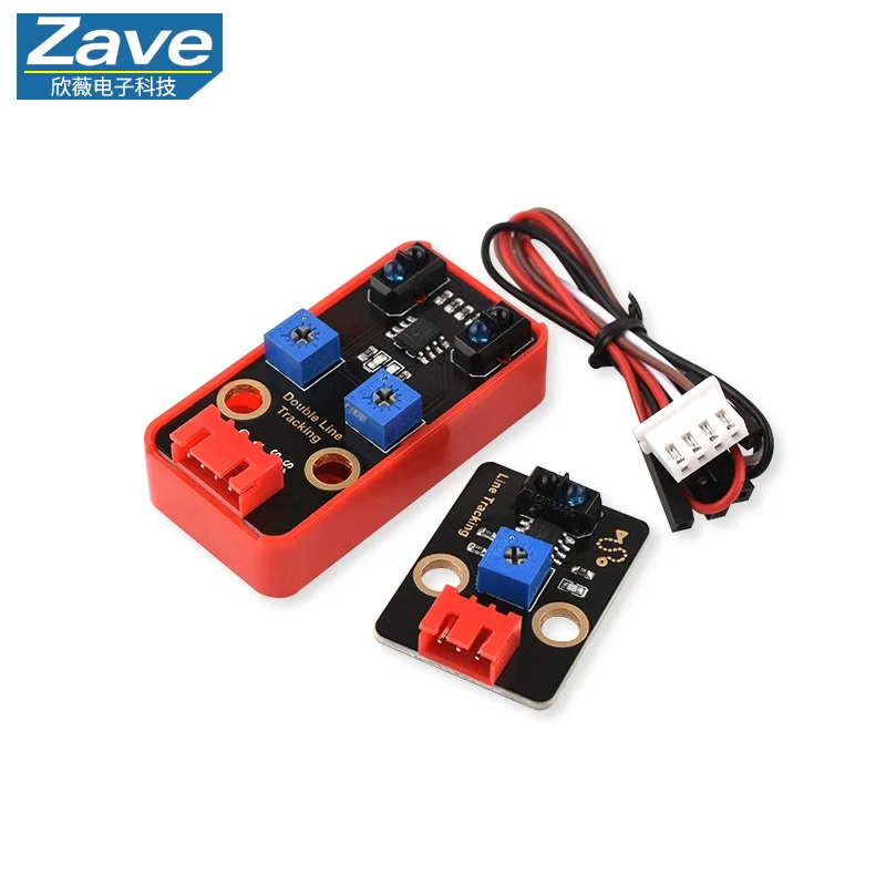 TCRT5000 Single/Dual Channel Line Tracking Sensor Module, Smart Car Accessory, Compatible with Arduino & LEGO