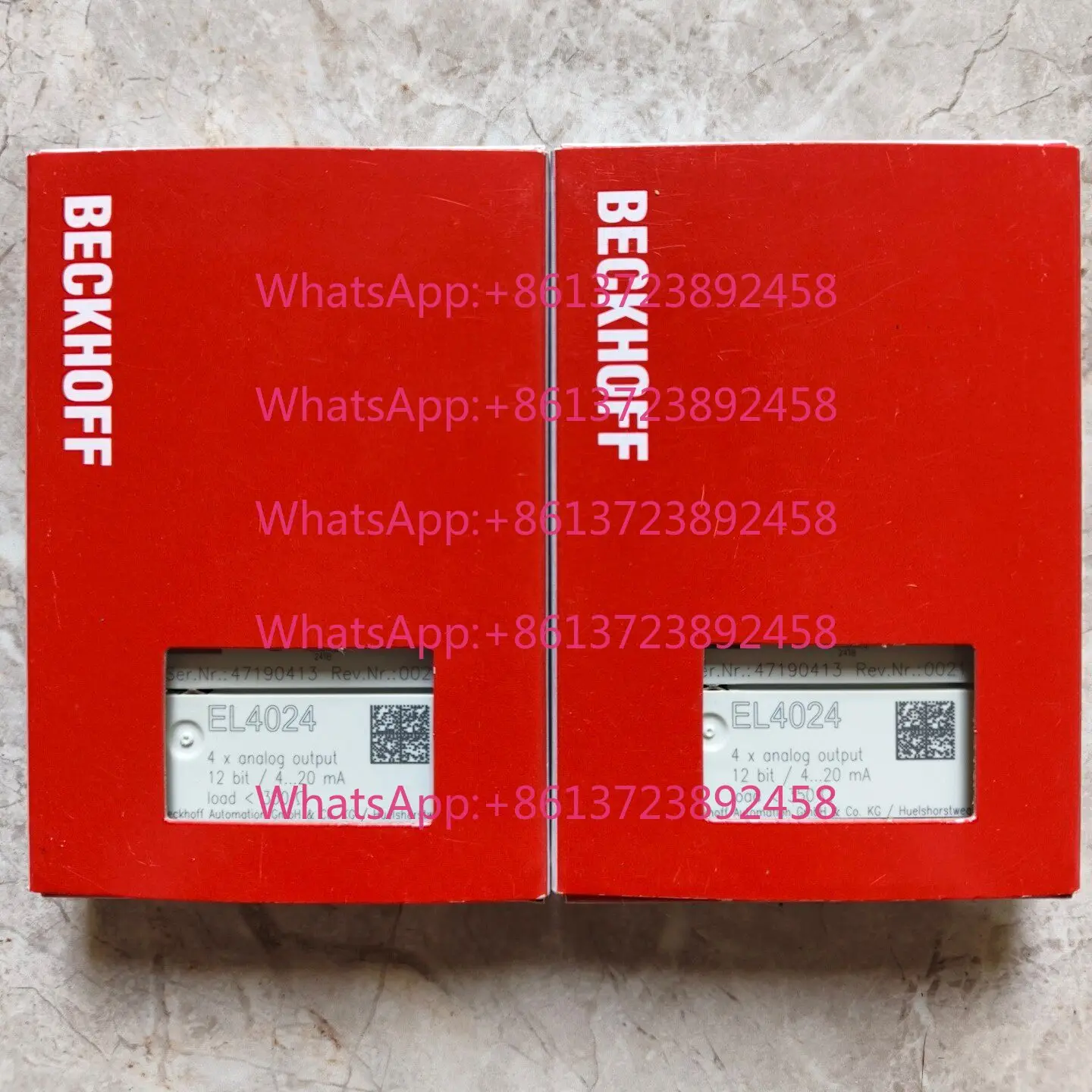 BECKHOFF EL4024 module, brand new and unopened
