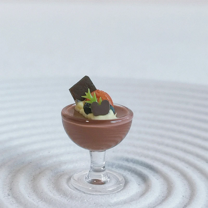 1/12 Dollhouse Simulation Drink Beverage Cup Ornaments Dollhouse Bar Drinks Decoration Dolls House Accessories Pretend Play Toys