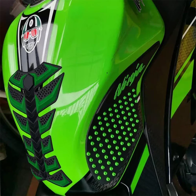 العالمي خزان الوقود ملصق لخزان للدراجات النارية وسادة ثلاثية الأبعاد عظم السمك حصيرة النفط خزان الغاز غطاء دراجة نارية ملصق الديكور