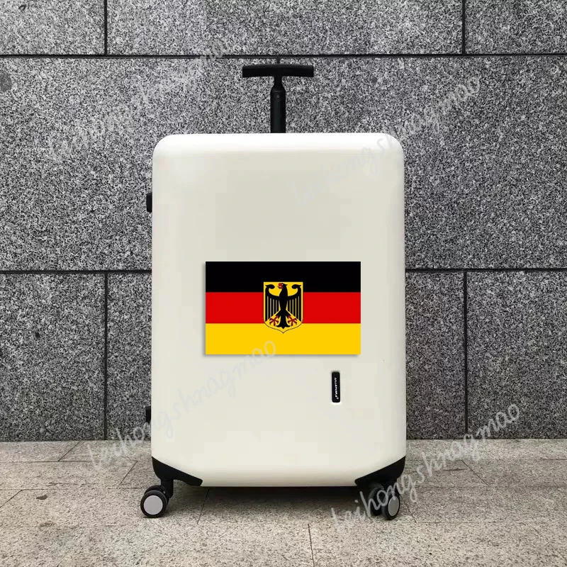 العلم الألماني شعار الذراع النسر ملصقات السيارات الكمبيوتر المحمول شخصية تعديل سيارة مقاوم للماء تغطية الخدش ملصقات الفينيل #3