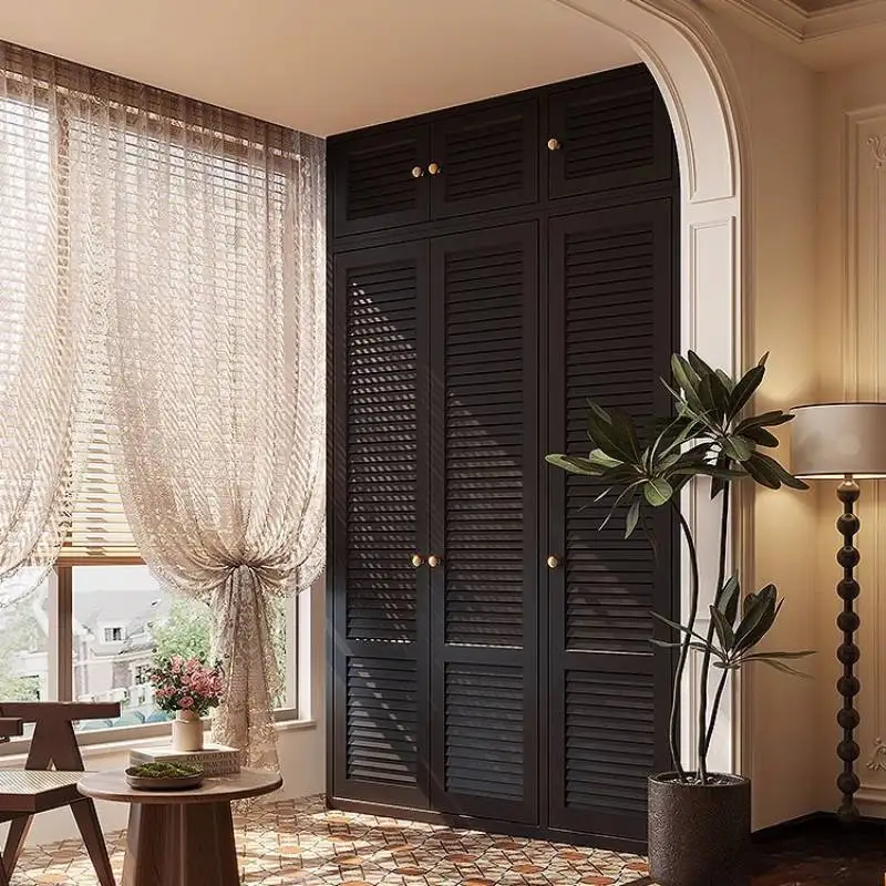 Locker Room Vintage Wardrobes Wood Nordic Luxury Lounges Cupboard Wardrobes Storage Space Saving Armario De Ropa Furniture Home