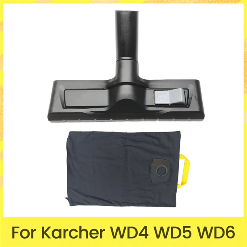 Bico de sucção seca para karcher wd4 wd5 wd6 wd6p, substituição de aspirador de pó, escova de chão e sacos de pó