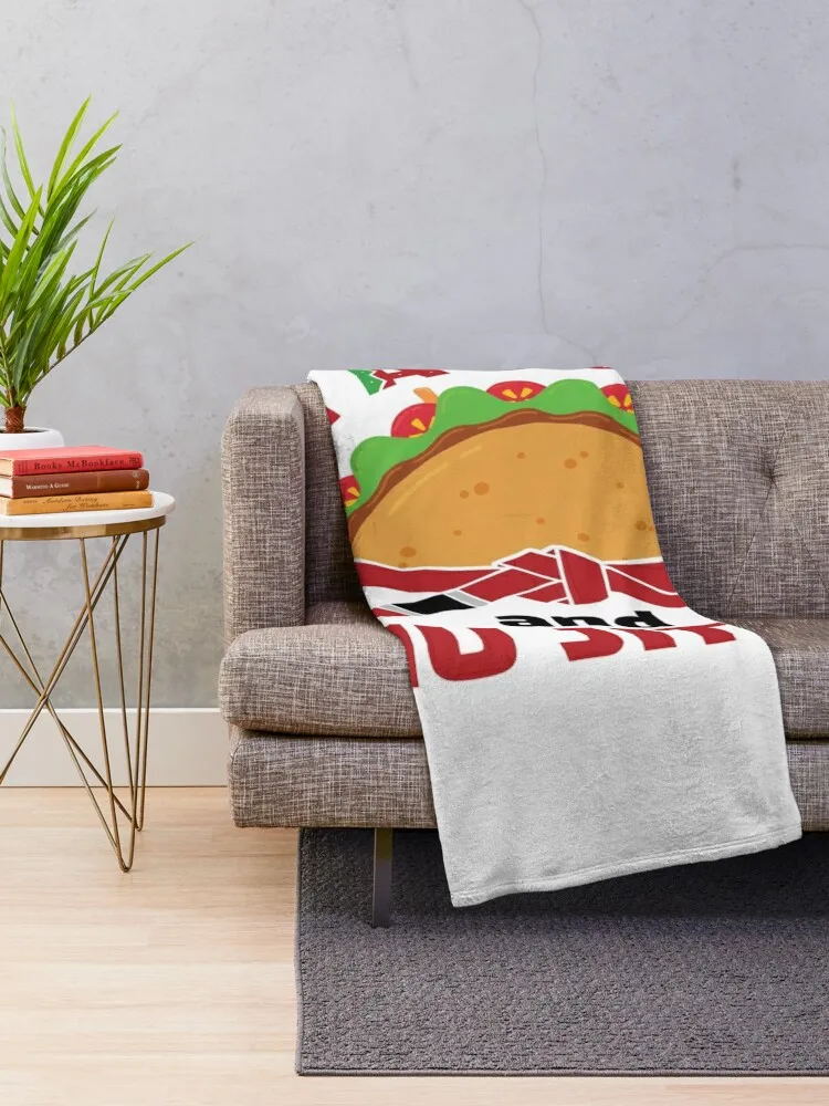 Tacos and Jiu Jitsu BJJ Taco Lover Throw Blanket wednesday Luxury Brand Blankets For Baby Blankets