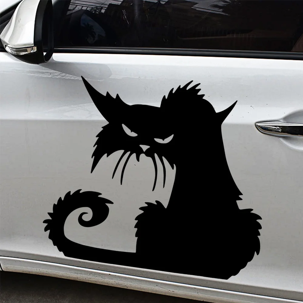 1pc Newest Kitten Stickers Car For Rear Window Decor Funny Window Vinyl Decals Car Styling Self Adhesive Emblem Car Stickers