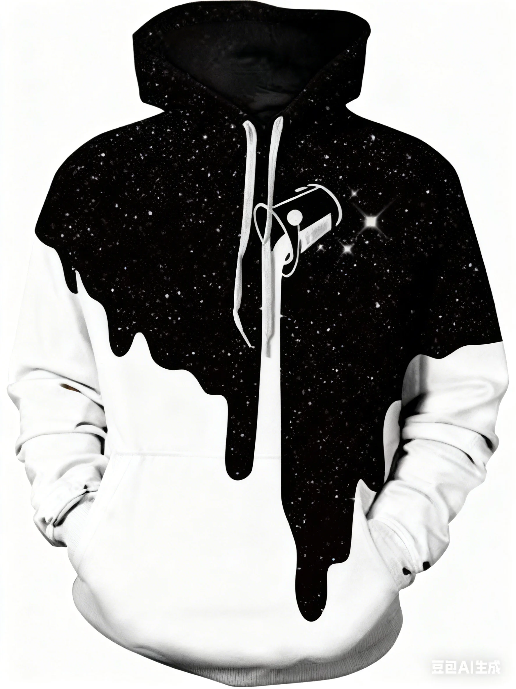 

Starry Sky Milk Cup 3D Print Men's Hoodie - Stylish Comfortable Men's Sweatshirt with Unique Design