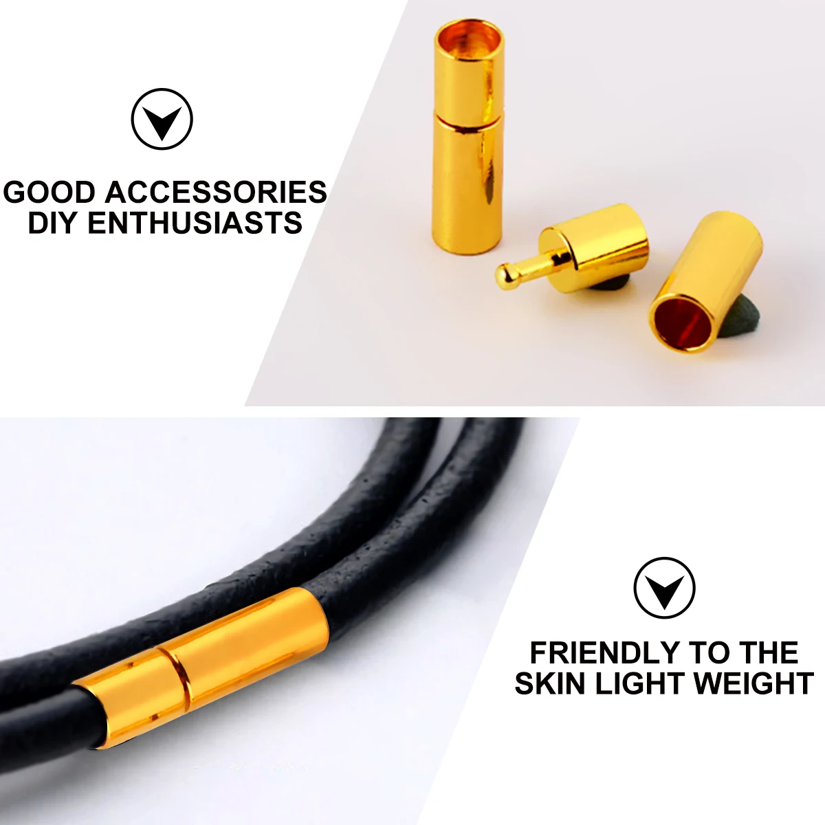 

20pcs Necklace Link Buckle Clasp Durable Lightweight Jewelry Connector For Diy Bracelet Anklet Sweater Chain Accessory