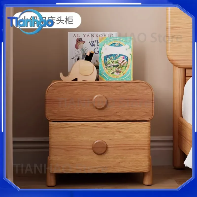 Modern Minimalist Full Solid Wood Teen Childrens Bed for Boys and Girls Growth Bedroom Bed Small 1.5m Single Bed