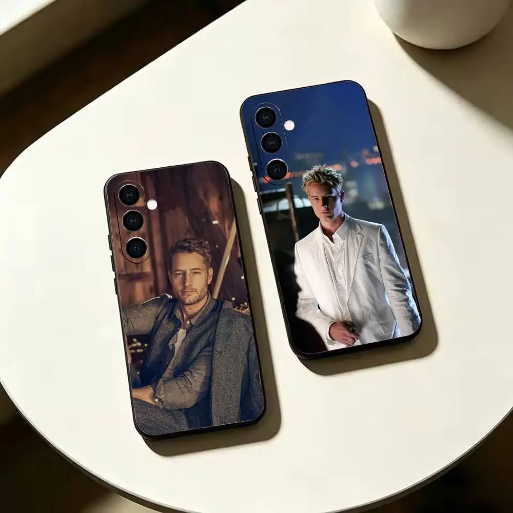 celebrity J-Justin Hartley-y Phone Case For Samsung Galaxy A73, A72,A70,A53,A52,A51,Soft Silicone Black Cover