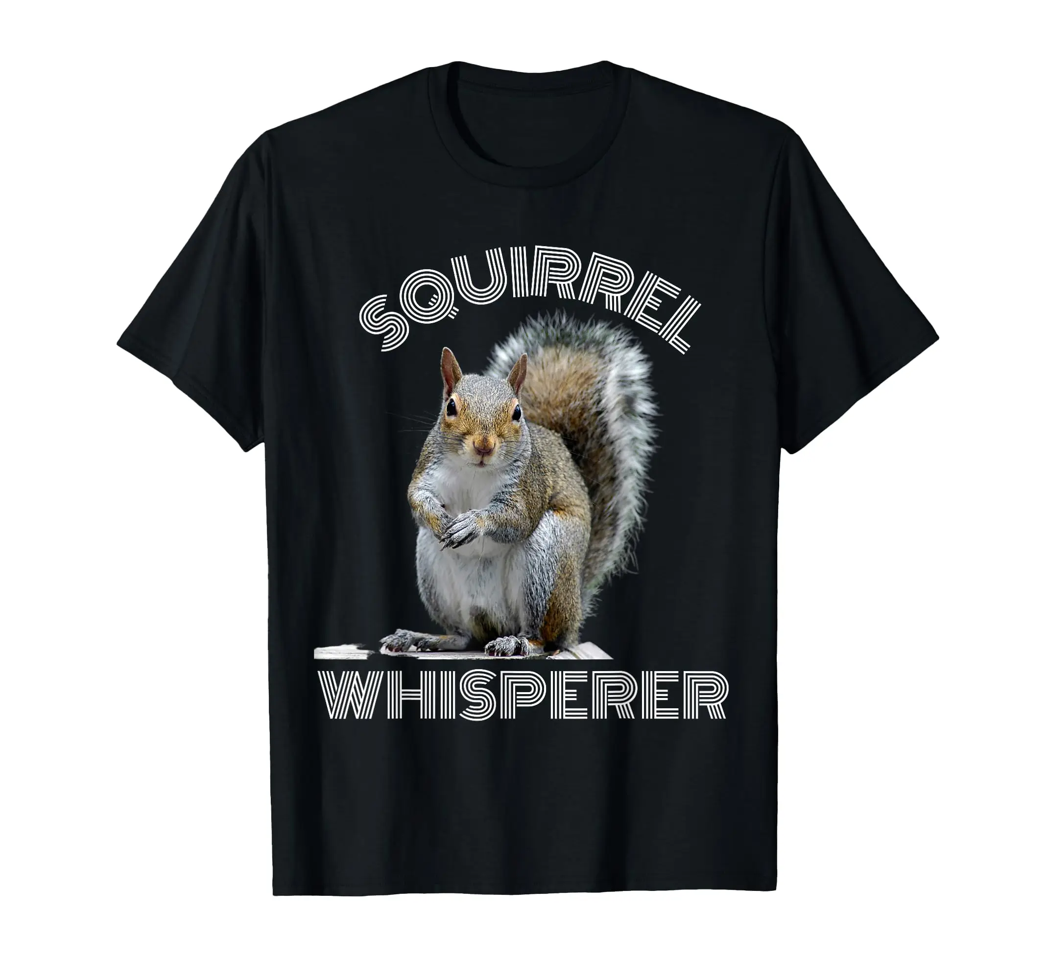 Squirrel Whisperer cool funny sarcastic squirrel lover Classic Logo T Shirt and Stickers, Unisex Adult T Shirt Collection