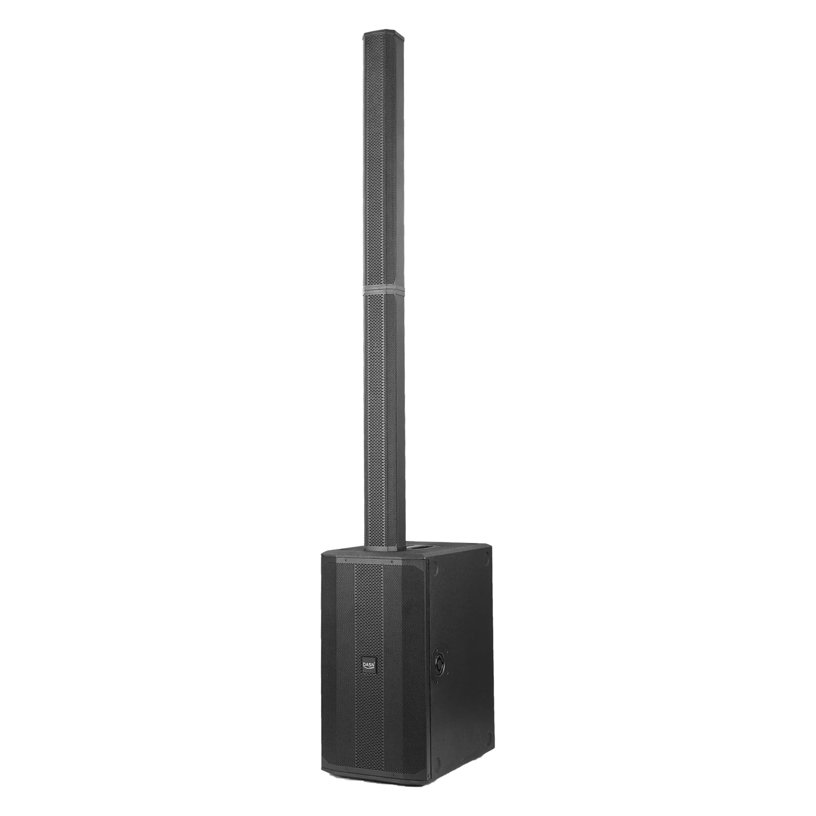 

DASN B2 4000W Peak 1000W RMS Audio Dj Party Home Stage Active Professional Column Speaker Double 10 Inch Subwoofer PA System