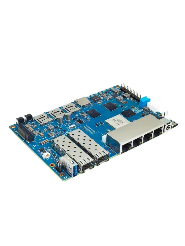 Applicable toBpi-r4 Suit With Cases Mediatek Mt7988a ( 880) Quad-core Arm Corex-a73 4gb Ddr4 8gb Emmc Openwrt Router Board