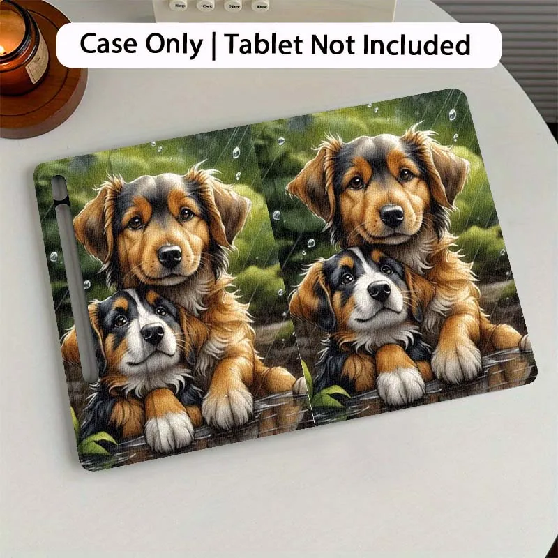 

Cute Cartoon Dog Art Tablet Case For Samsung Galaxy Tab S7 S8 S9 S10 FE Plus 12.4 13.1 Inch