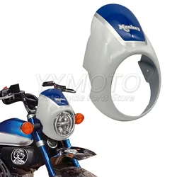 Motorcycle modification ABS Shroud circular front headlight cover Protective Cover Fairing fit for Monkey 125 2018-2023
