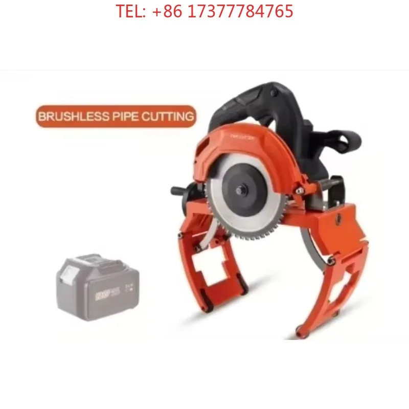 Li-ion 1400 W Automatic Pipe Cutter hine for 40 mm-250 mm Diameter Pipe Cutter